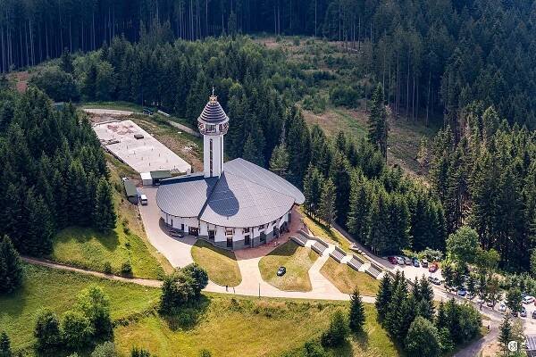 Obec Korňa - Letecké pohľady na obec Korňa