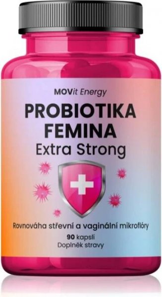MOVit Probiotika Femina Extra Strong 90 kapslí