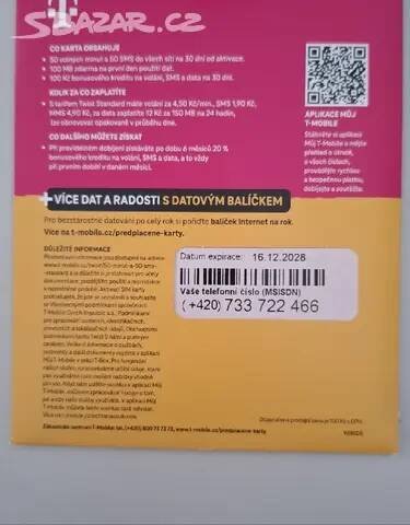 SIM karty T- Mobile