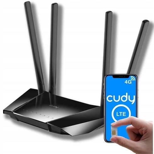 Router Cudy LT400 802.11n (Wi-Fi 4)