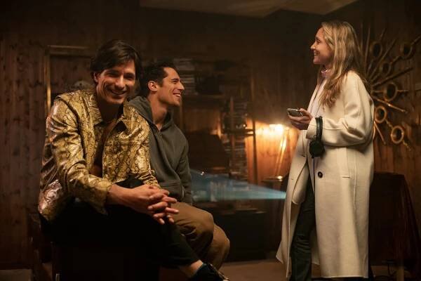 Nacho - Volver a empezar - Z natáčení - Andrés Velencoso, Martiño Rivas