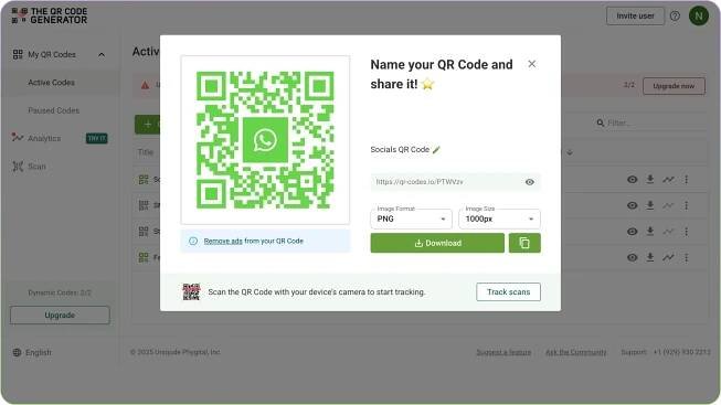 Download Your WhatsApp QR Code