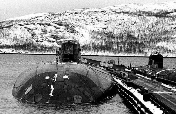 The nuclear submarine Kursk sank in August of 2000