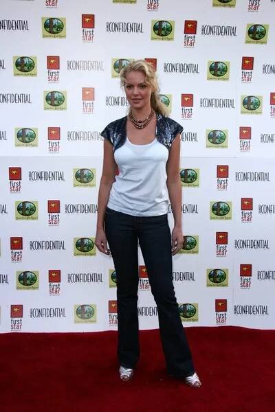 Katherine heigl na 2. Každoroční oslava pro dětská práva, soukromé rezidence, beverly hřeben terasa, ca 06-11-05 — Stock obrázek