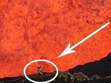 Explorers Descend Into An Active Volcano