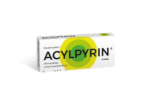 ACYLPYRIN 500 mg 10 tablet