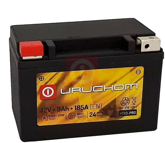 Akumulátor Uruchom YTX9-PRO 9Ah 185A AGM YTX9-BS