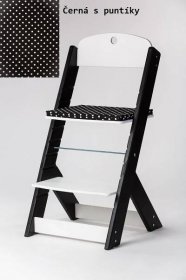 molitanový podsedák k rostoucí židli  černý