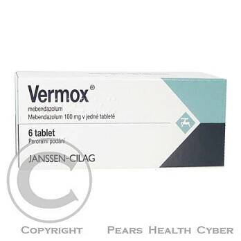Vermox tablety