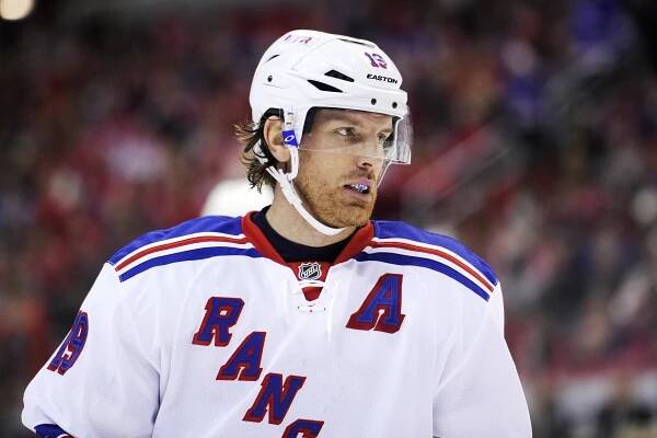 Rangers' team leader Brad Richards was noticeably weak in Game 2, but has a chance to redeem himself as his team prepares for Game 3 at the Garden.