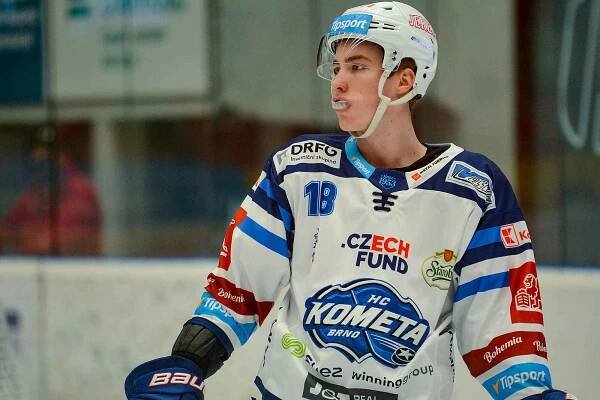 Filip Král patřil v této sezoně mezi pilíře zadních řad Komety.
