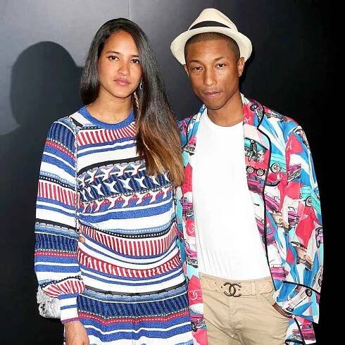 Pharrell Williams and Helen Lasichanh