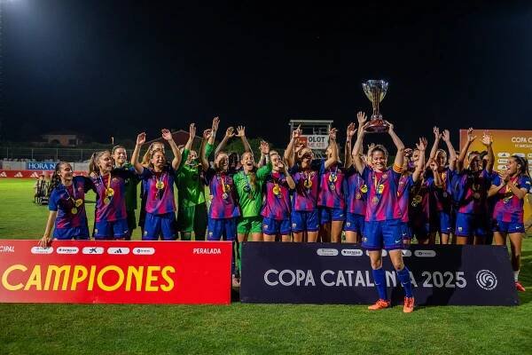 FC Barcelona 1-0 FC Badalona Women: Copa Catalunya Champions