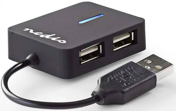 USB hub NEDIS 2410 4 x USB 2.0 129 Kč