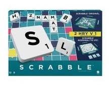 Mattel Scrabble originál 2v1 česká verze