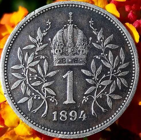 Mince František Josef I. (1848–1916) - 1 Krone (1 Koruna), Stříbro (Ag) | LovecPokladu.cz