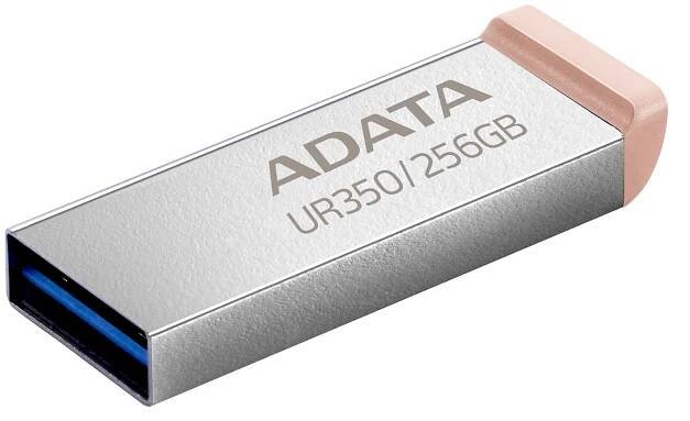 ADATA UR350/256GB/USB 3.2/USB-A/Hnědá