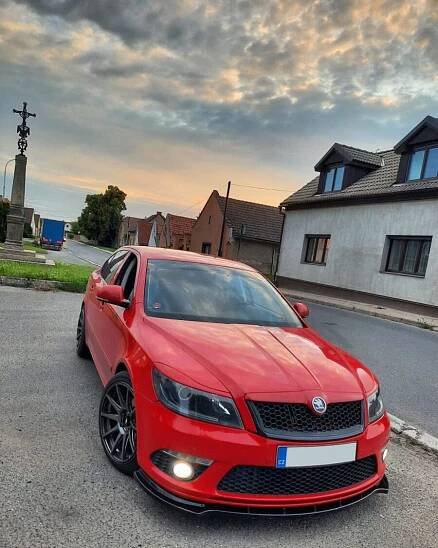Octavia 2 Tuning - 2.0 TDI červená