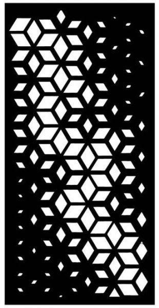 Plech vzor 1394, 1000x2000x2,5mm, bez povrchové úpravy