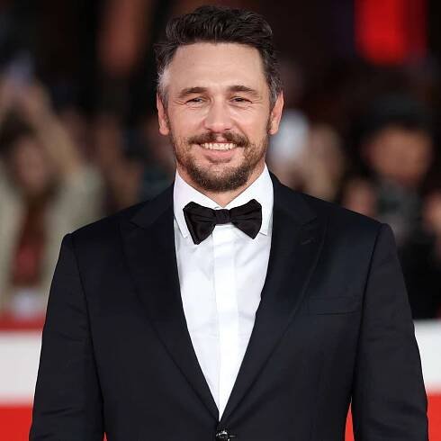 James Franco attends the "Hey Joe" red carpet during the 19th Rome Film Festival at Auditorium Parco Della Musica 