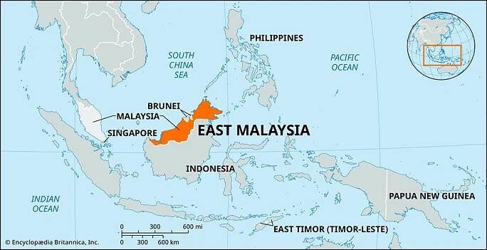 East Malaysia, Malaysia