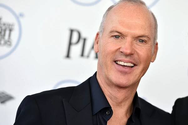 Michael Keaton arrives at the Independent Spirit Awards on Saturday.