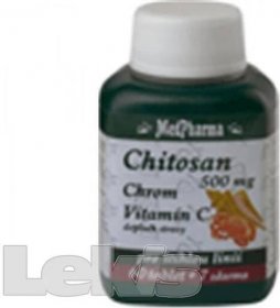 MedPharma Chitosan 500 mg+vit.C+chrom 67 tablet