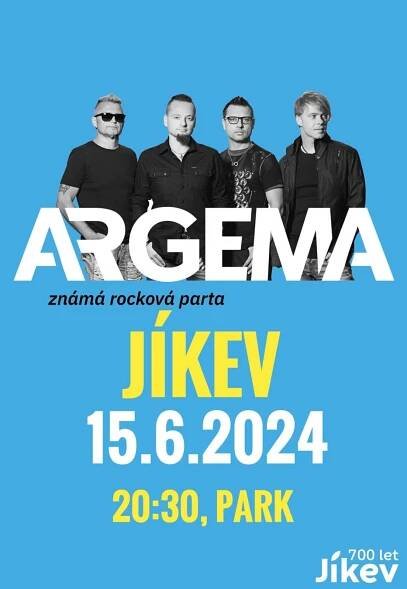 Koncert Argemy - Jíkev (15. 6. 2024) | ARGEMA.cz