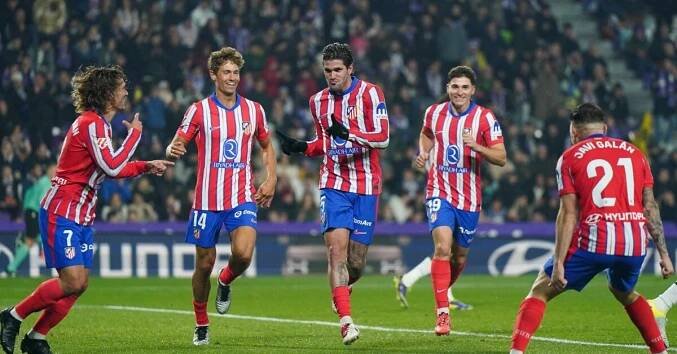 Atlético si po návratu z Prahy znovu zastřílelo, Valladolid rozložilo už v první půli