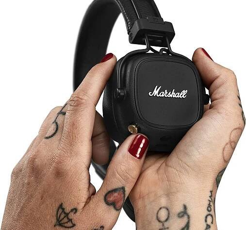 Marshall Major IV Bluetooth černá
