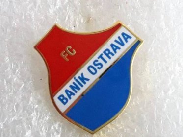 FC BANÍK OSTRAVA - LOGO,  fotbal - Odznaky, nášivky a medaile