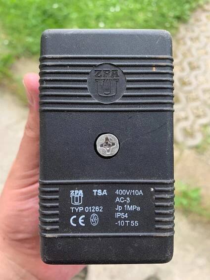 Tlakový spínač ZPA TSA TYP 01262 - Podnikání a průmysl