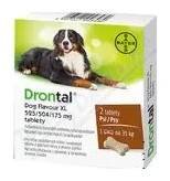 Antiparazitikum pro psa KVP PHARMA Drontal Dog Flavour XL 525-504-175mg psy tbl.2