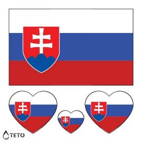 Vlajka Slovensko - set