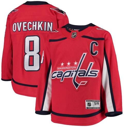 Youth Alexander Ovechkin Red Washington Capitals Home Premier Player Jersey
