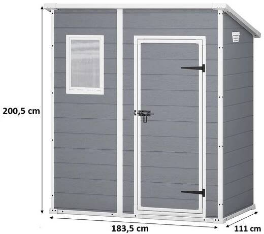 Keter Manor Pent 6x4 světle šedý od 9 454 Kč - Heureka.cz