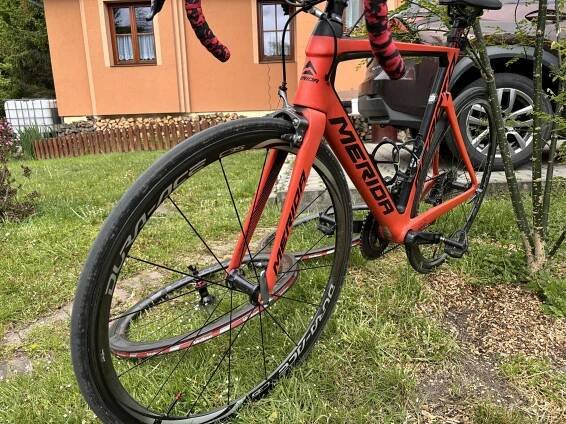 Merida Reacto 5000 velikost M/L barva cihlově červená. za 29 000 Kč | Cyklobazar.cz