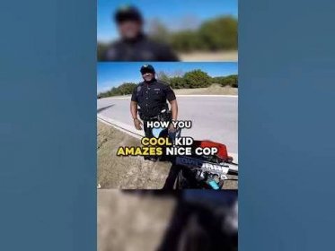 Nice Cop Catches 15 Year Old Lacking