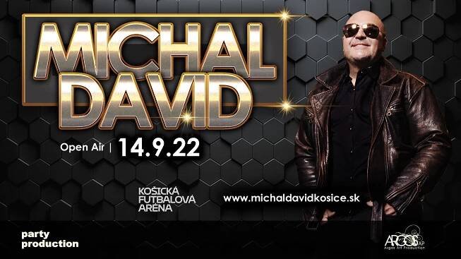 Michal David Open Air – Košická Futbalová Aréna
