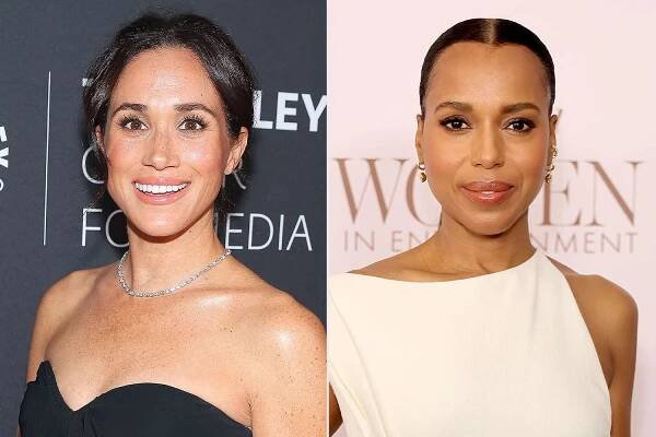Meghan Markle and Jessica Alba Attend Kerry Washington’s ‘Girls’ Night’ Birthday Celebrations