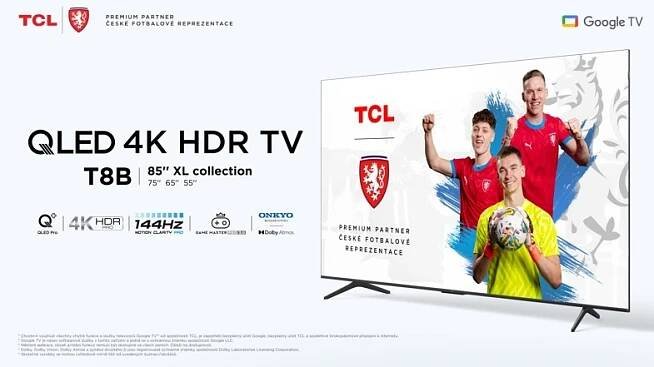 Televize TCL 85T8B | DATART