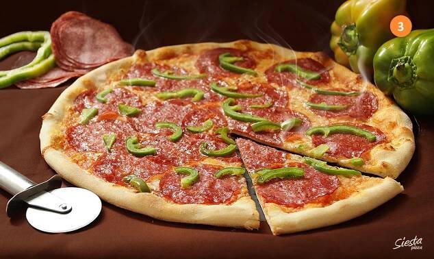Siestapizza 3. Salami