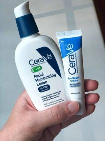 CeraVe PM Facial Moisturizing Lotion & CeraVe Eye Repair Cream