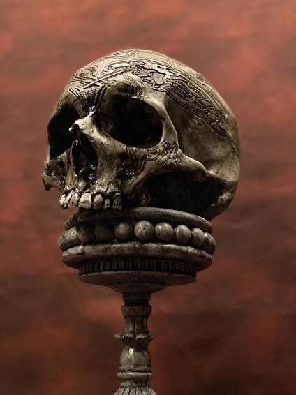 Celtic Warrior Skull - By Zane Wylie