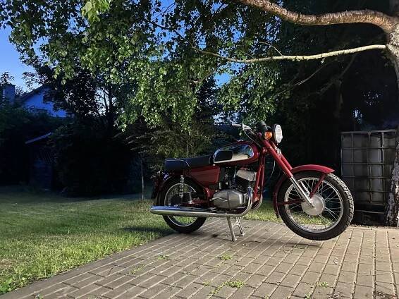 1978 Jawa 350 typ 634 benzín 14.7 kW 29.4 Nm