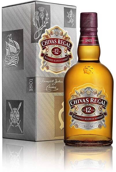 Chivas Regal 12 Year Blended Scotch Whisky ze Skotska 700ml