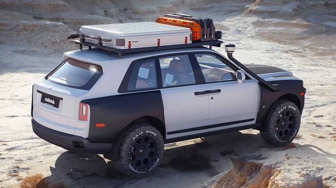 Obytný Rolls-Royce Cullinan je dost možná ten nejluxusnější pojízdný stan