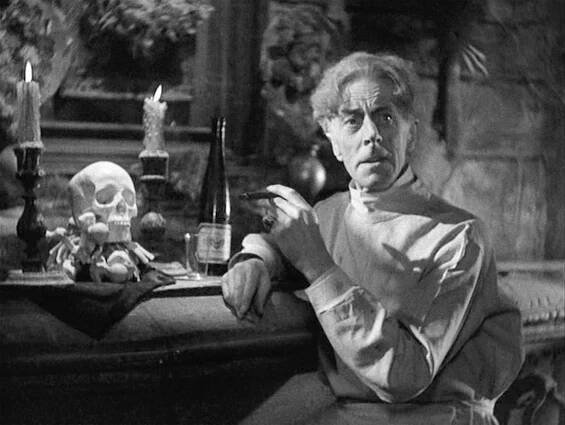 “Bride of Frankenstein” Ernest Thesiger as Dr. Septimus Pretorius 1935 Universal Pictures