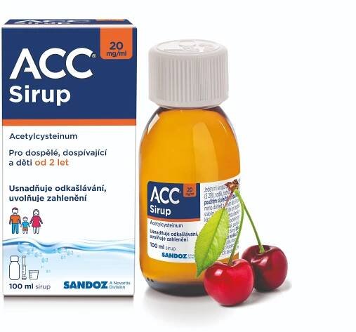 ACC 20 mg/ml sirup 100 ml