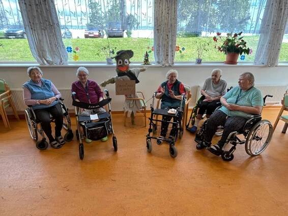 Pálení čarodějnic v SeniorCentru Terezín - Terezín